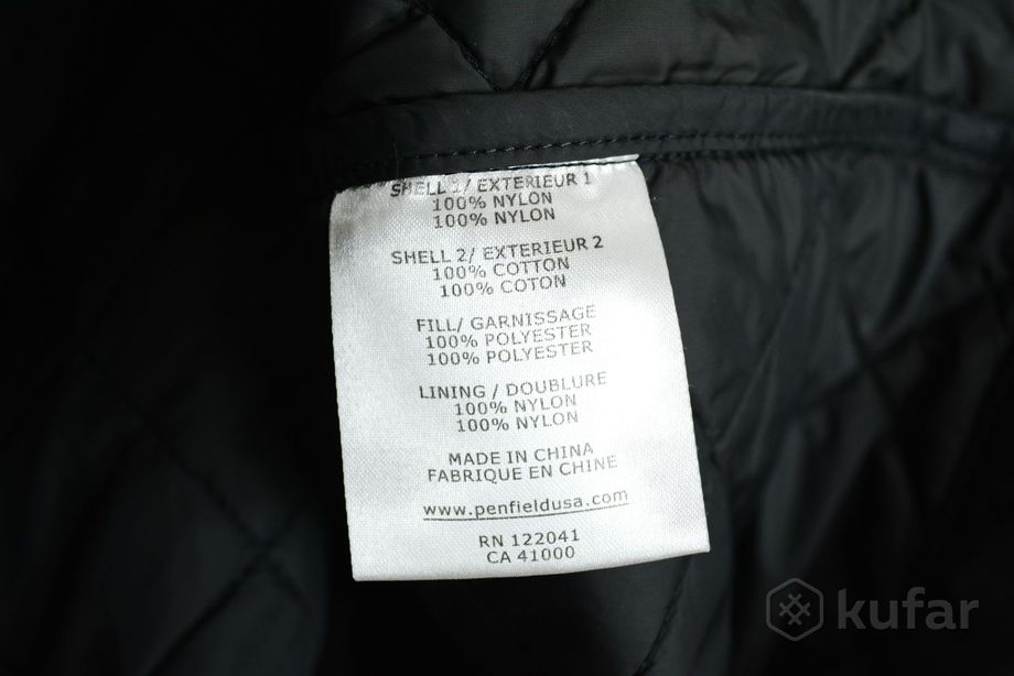 фото утепленная стеганая куртка стеганка penfield quilted jacket 5