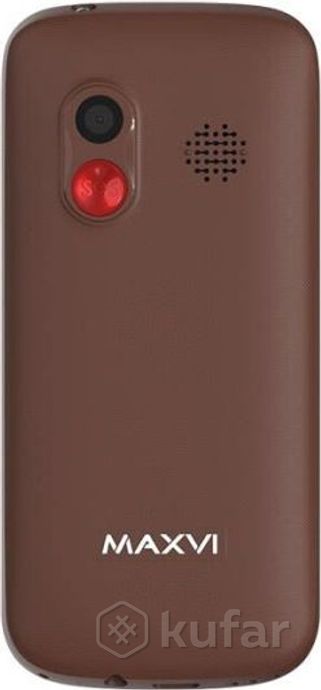 фото мобильный телефон ''maxvi'' b100ds brown dual sim 4