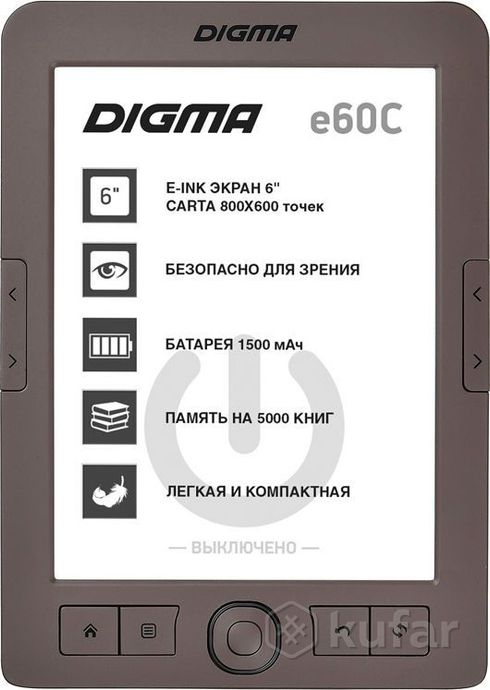 фото электронная книга digma e60c 0