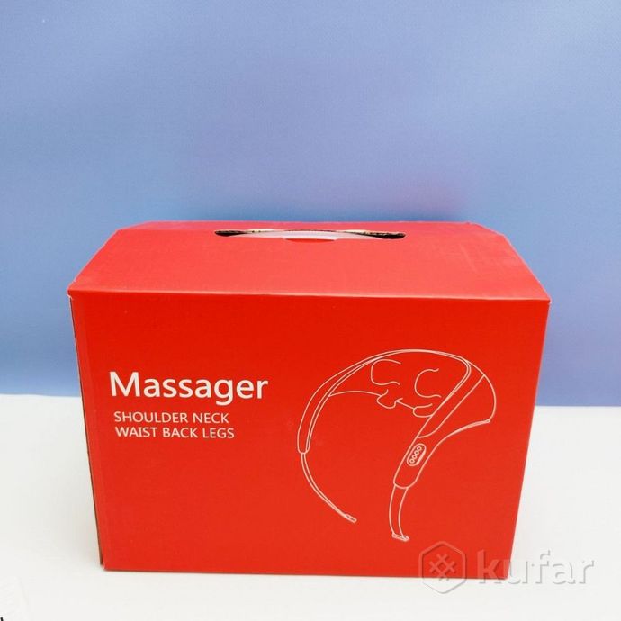 фото массажер многофункциональный  shoulder and neck massager для шеи и плеч / аккумуляторный массажер с 3