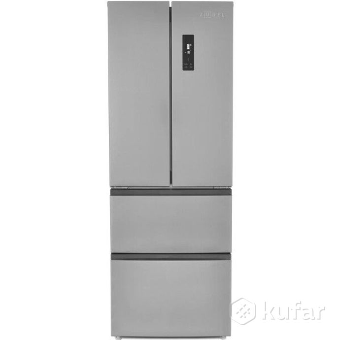 фото холодильник zugel french door zrfd361x (французская дверь) 1