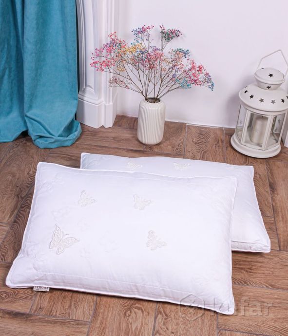 фото vip подушки с бабочками la perla, комплект 2 штуки 1