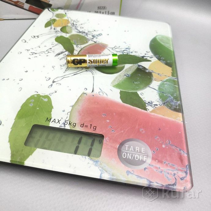 фото электронные кухонные весы digital kitchen scale, 15.00х20.00 см,  до 5 кг грейпфрут 9