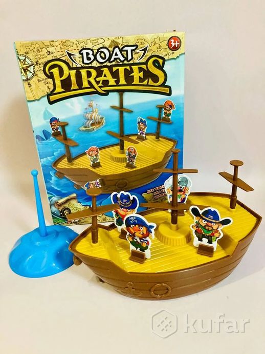 фото настольная игра ''пиратская лодка'' 0