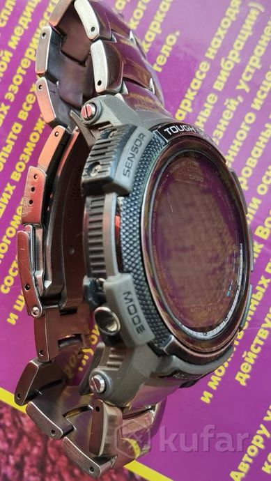 фото наручные часы casio pro trek prg-200t-7e, япония 6