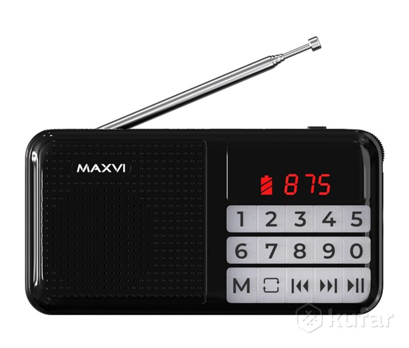 фото радиоприемник ( радио fm-приемник )maxvi pr-02  1