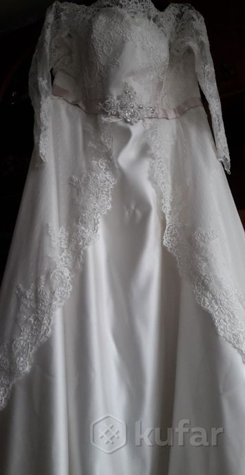 фото свадебное платье 54-56р 7