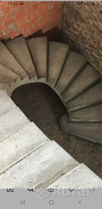 фото монолитная бетонная лестница за 3дня 4