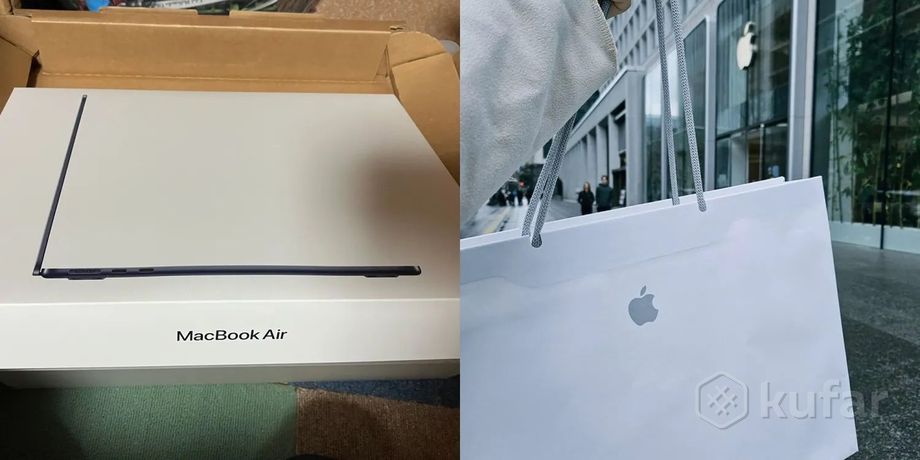фото new apple macbook air 13 и 15 дюймов m3 8 / 16 озу и 256 / 512 ssd доставка и гарантия 3