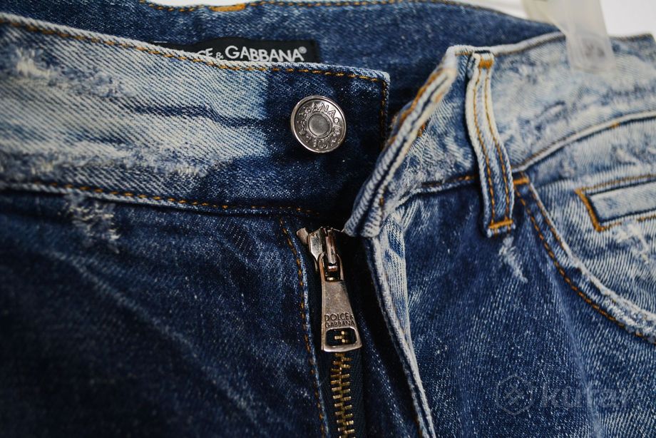 фото джинсы dolce&gabbana distressed jeans made in italy prada gucci dior louis vuitton fendi ysl hermes 4