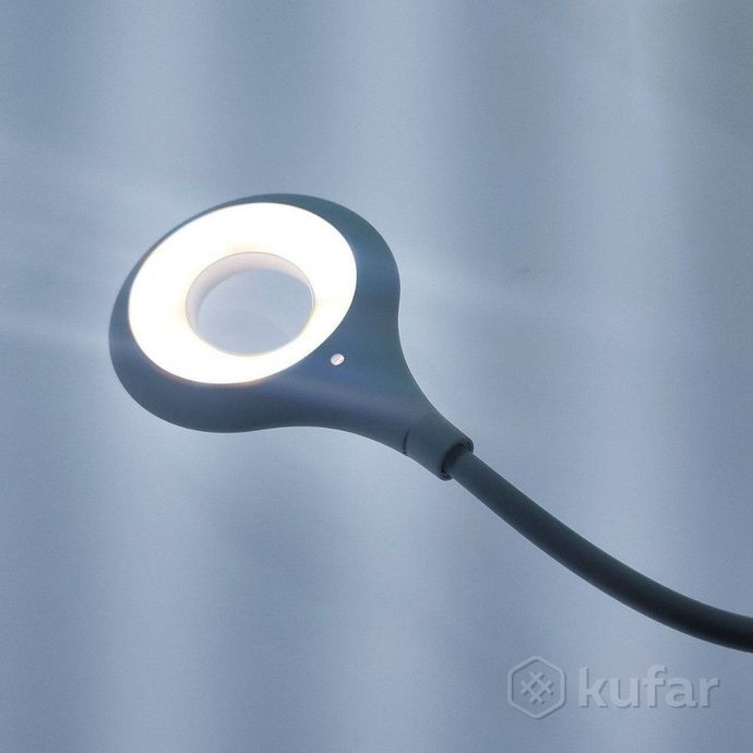 фото портативный светодиодный usb светильник на гибком шнуре 29 см. / гибкая лампа белый 6