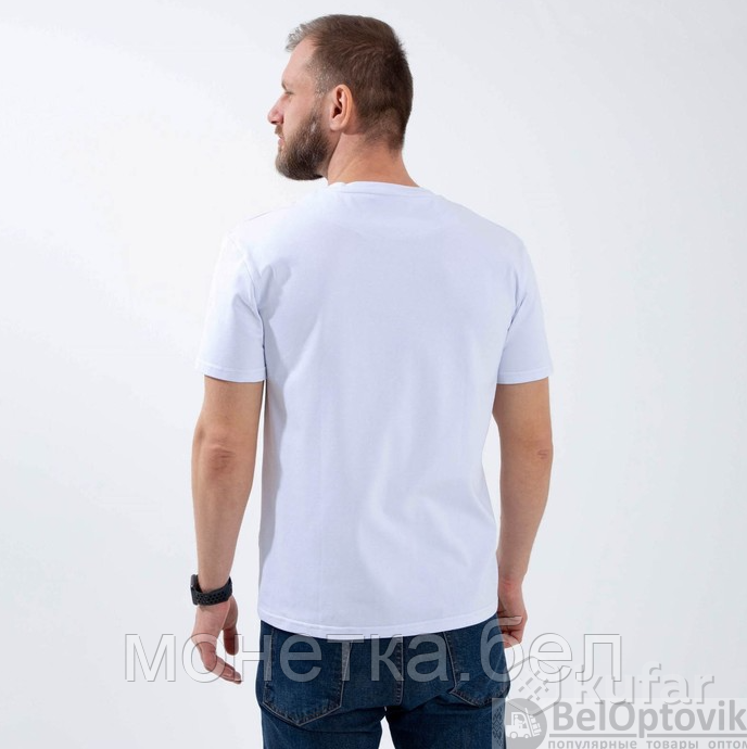 фото футболка racing (хлопок, унисекс, цвет белый) размер xxl 1