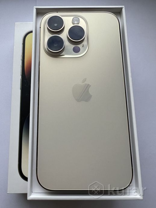 фото apple iphone 14 pro 256 gb gold как новый гарантия 1