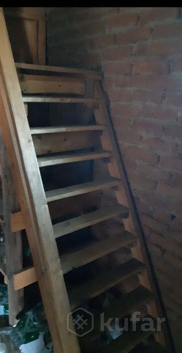 фото лестница чердачная, для дома или дачи, длина 3 мет 0