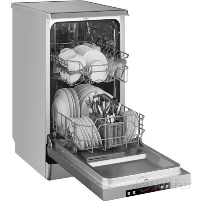 фото отдельностоящая посудомоечная машина weissgauff dw 4515 inox  3