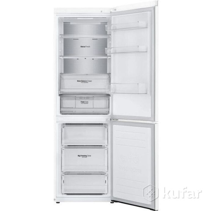 фото холодильник-морозильник lg gc-b459sqsm  1