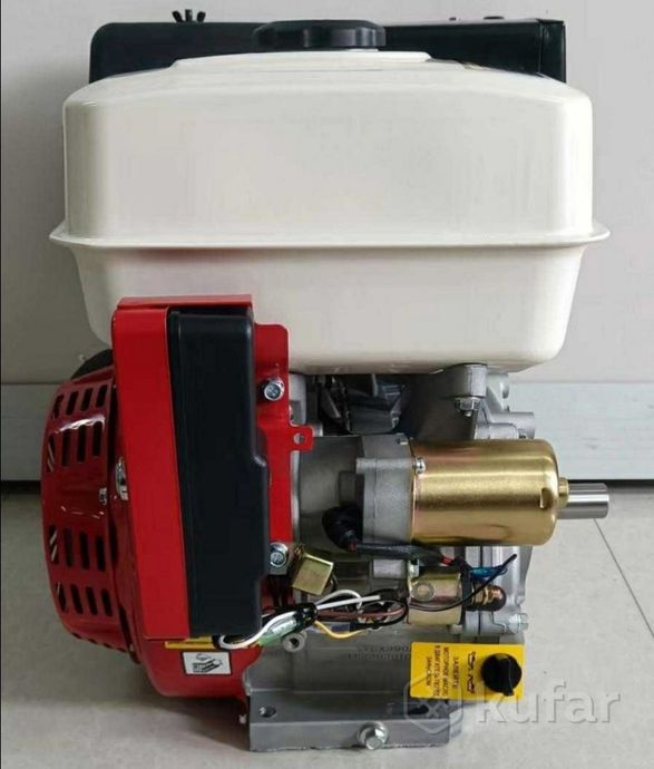 фото двигатель gx390e/188fe  (13лс, электростартер, шпонка 25мм). для мотоблоков мтз (беларус) и др.  2