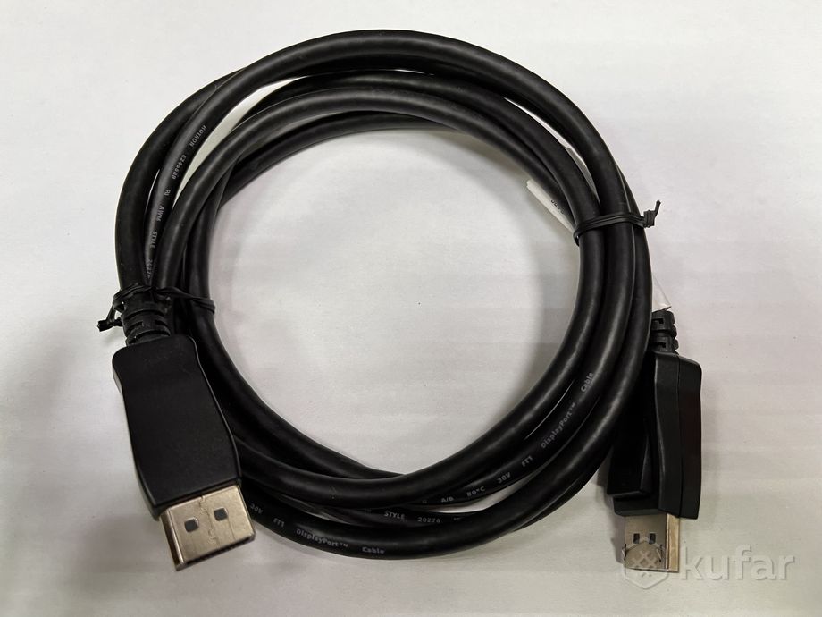 фото кабель displayport/displayport, черный, длина 1.5 м 0