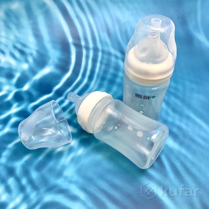 фото бутылочка для кормления ultra med с широким горлышком, 150 мл. (с 0 месяцев) 1