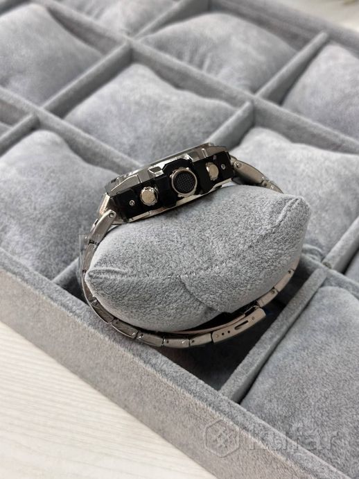 фото мужские часы g-shock (разные расцветки, реплика, металлический браслет) 6