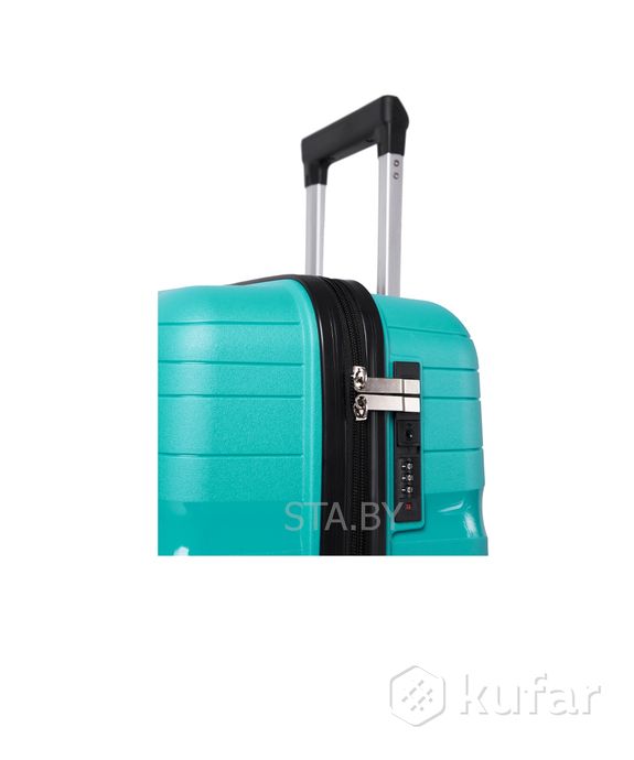 фото пластиковый чемодан из полипропилена pride цвета, размеры 3