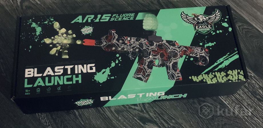 фото игрушечный аккумуляторный автомат blasting launch xc2213i 1