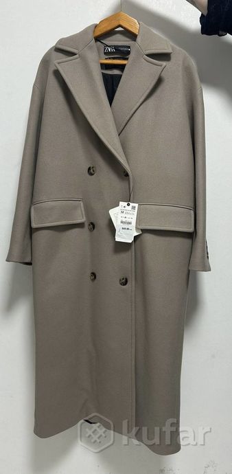фото цена снижена пальто новое zara шерстяное размер m  4