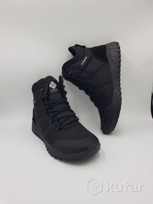 фото ботинки черные женские columbiafairbanks omni-heat / зимние / повседневные / подростковые копия 0