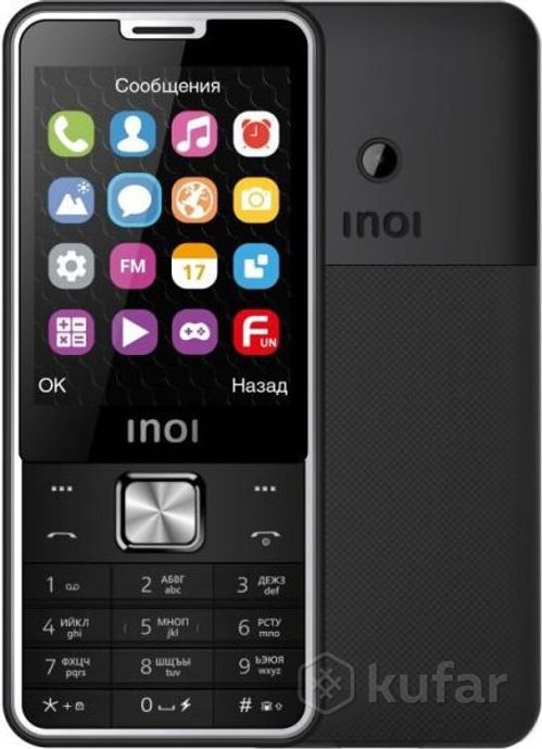 фото мобильный телефон ''inoi'' 289 black dual sim 0