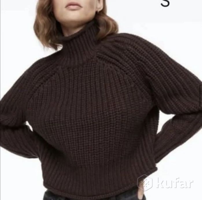 фото свитер н&м нм крупной вязки распродажа  3