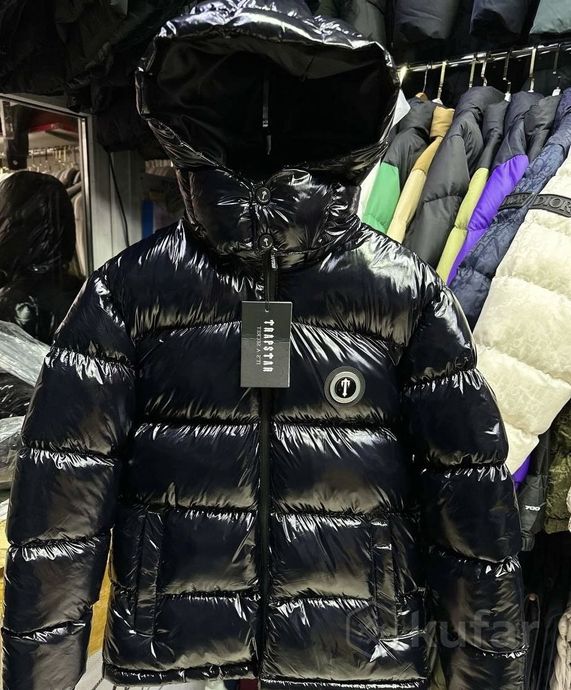 фото глянцевые куртки зима trapstar пуховик зимний  7