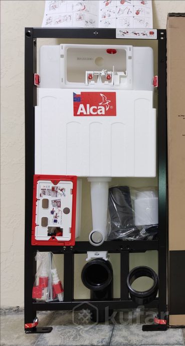фото к-кт alca кнопка m678 инсталляция унитаз подвесной кнопка чёрная мат супер цена alcaplast инсталяция 14