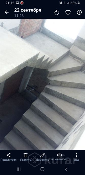 фото монолитная бетонная лестница за 3 дня 7
