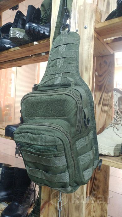 фото рюкзак тактический коршун. оливковый, черный, мох. 6