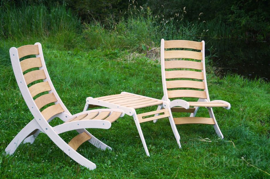 фото кресло садовое или для бани деревянное складное 1