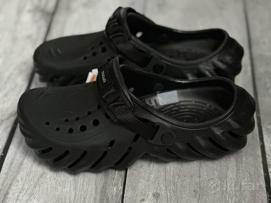 фото кроксы crocs echo clog тапки сандали сланцы 0