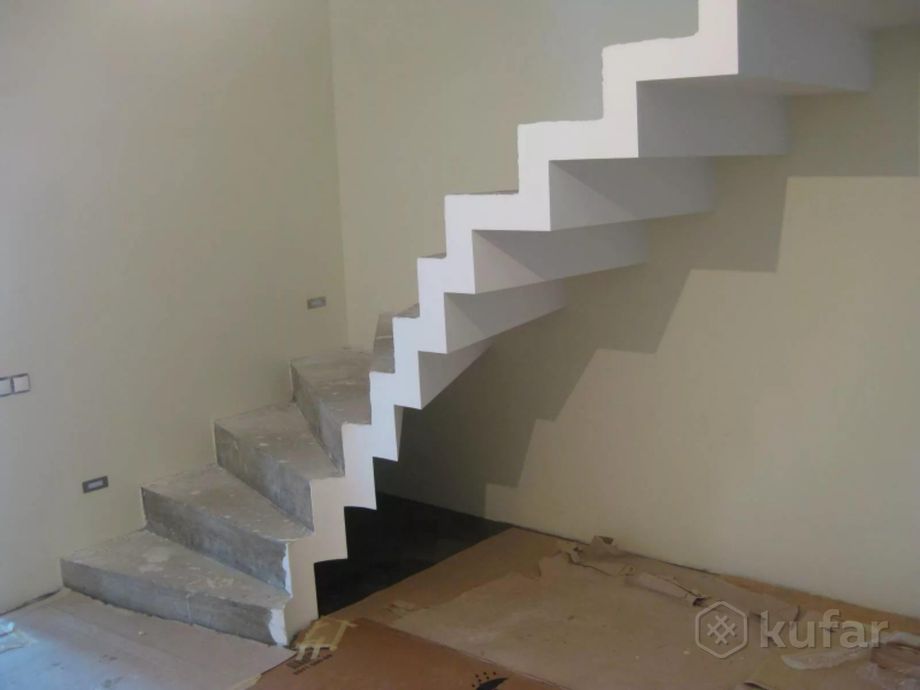 фото монолитная бетонная лестница за 3 дня 6