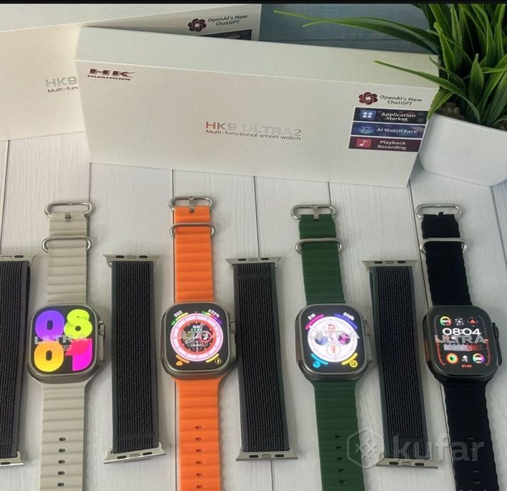 фото умные часы смарт часы smart watch hk 9 ultra 2(amoled)новейшее поколение 0