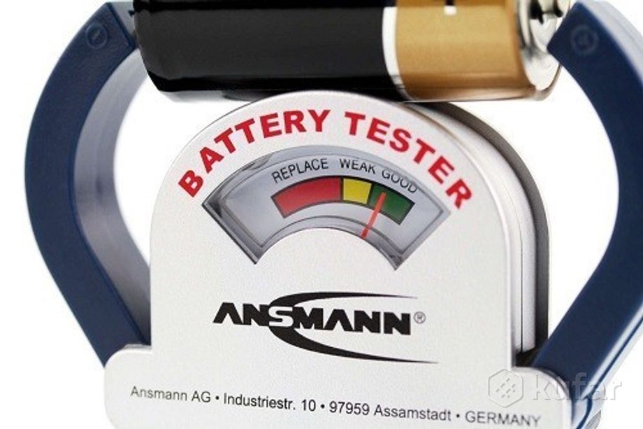 фото тестер ansmann battery tester 3