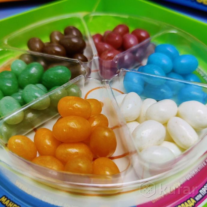 фото набор жевательных драже ''мармеладские игры'' zed candy, подарочный набор (120 г). крути, жуй, весел 3