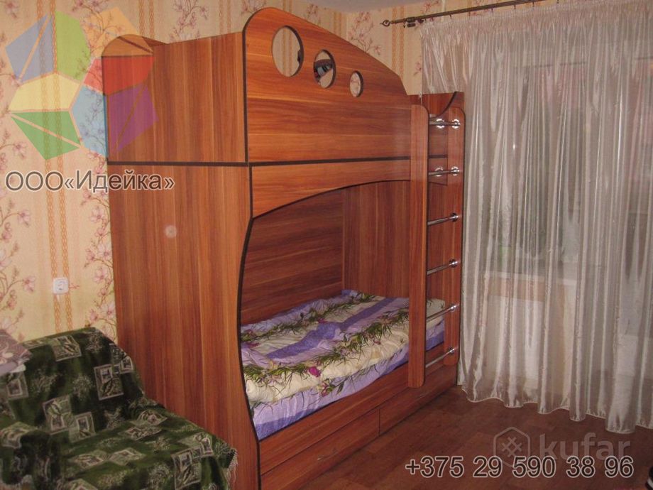 фото детская, кровать, корпусная мебель на заказ 7