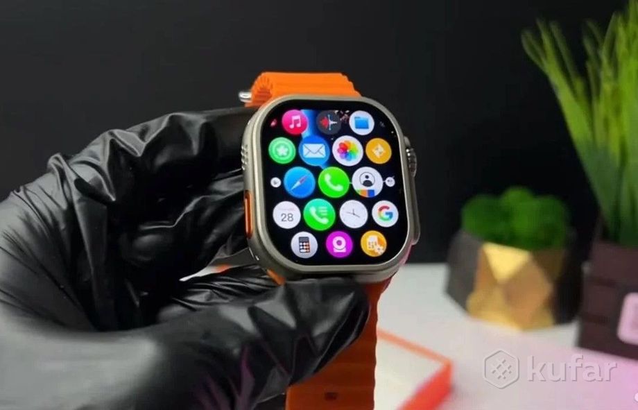 фото smart watch x9 ultra 2 -4g. apple ultra 2 (на aндрoидe 8.1). быстрая доставка по беларуси 2