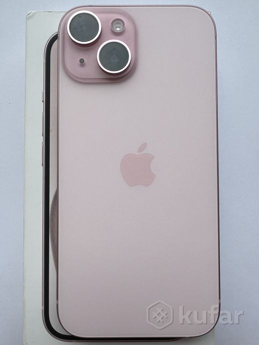фото apple iphone 15 256 gb pink оригинальный на мировой гарантии 0