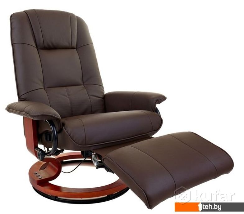фото массажеры и массажные кресла calviano 2159 (коричневый) 0