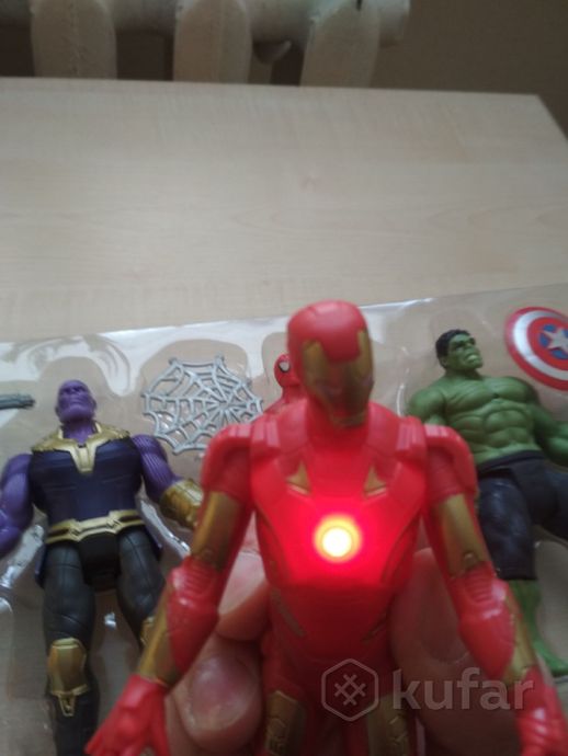 фото набор супергероев marvel марвел 5 героев 10,15,20 см  5