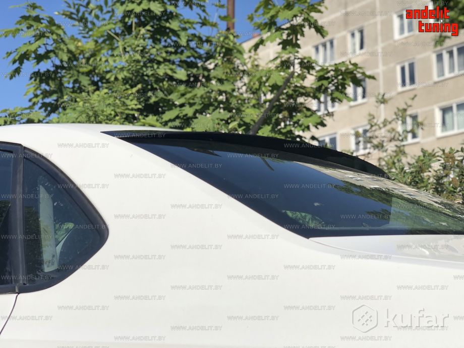 фото козырек на заднее стекло volkswagen pola sedan 10