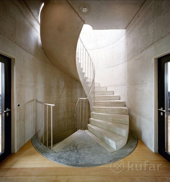 фото монолитная бетонная лестница изготовим за 3дня 5
