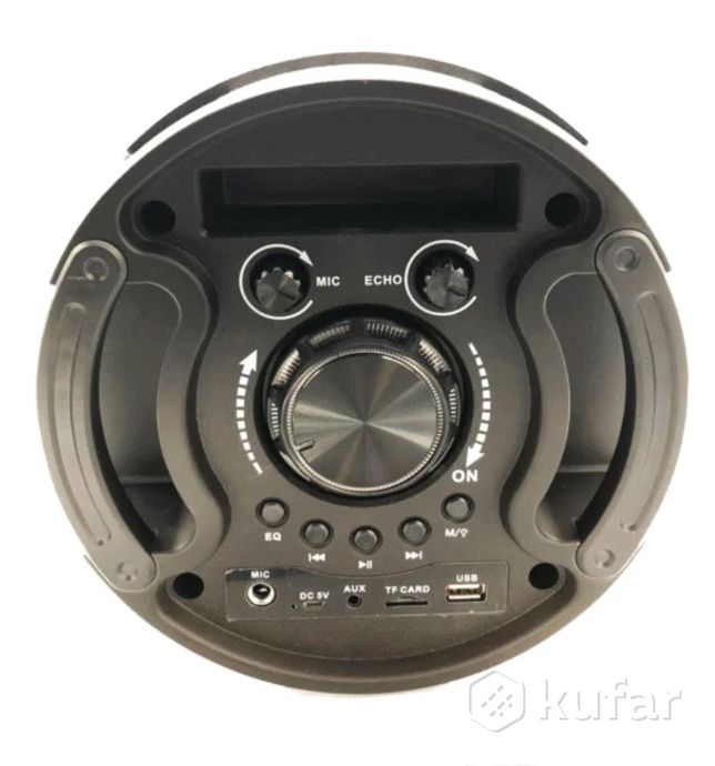 фото мощная акустическая система портативная блютуз колонка bt speaker zqs-6201 10