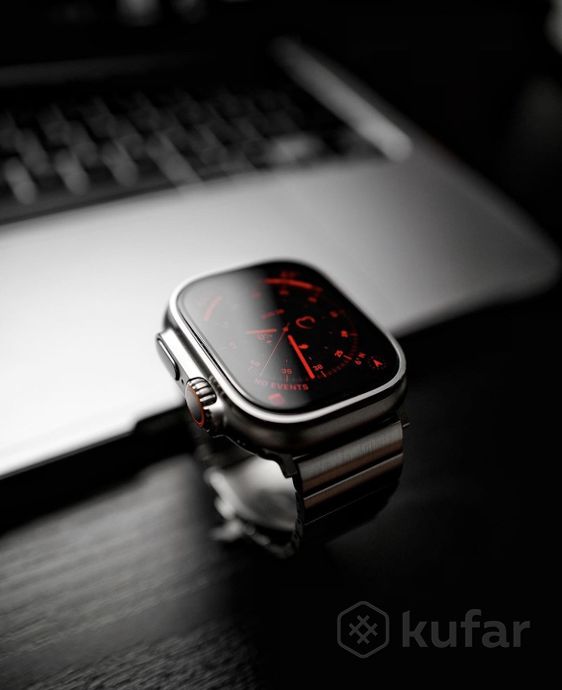фото apple watch ultra lte 49 мм 1/2 новые / гарантия 12