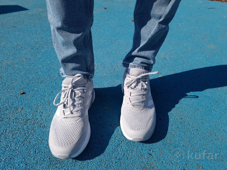 фото кроссовки серые adidas размер 41 5